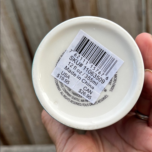 Starbucks siren song 2016 Mug 12 oz ceramic - Picture 7 of 8